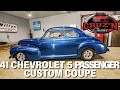 41 chevrolet 5 passenger custom coupe  cruzn classics llc