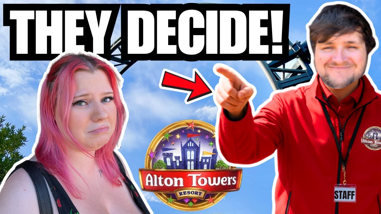 We Let Alton Towers Staff CONTROL Our Day! 🎢😱