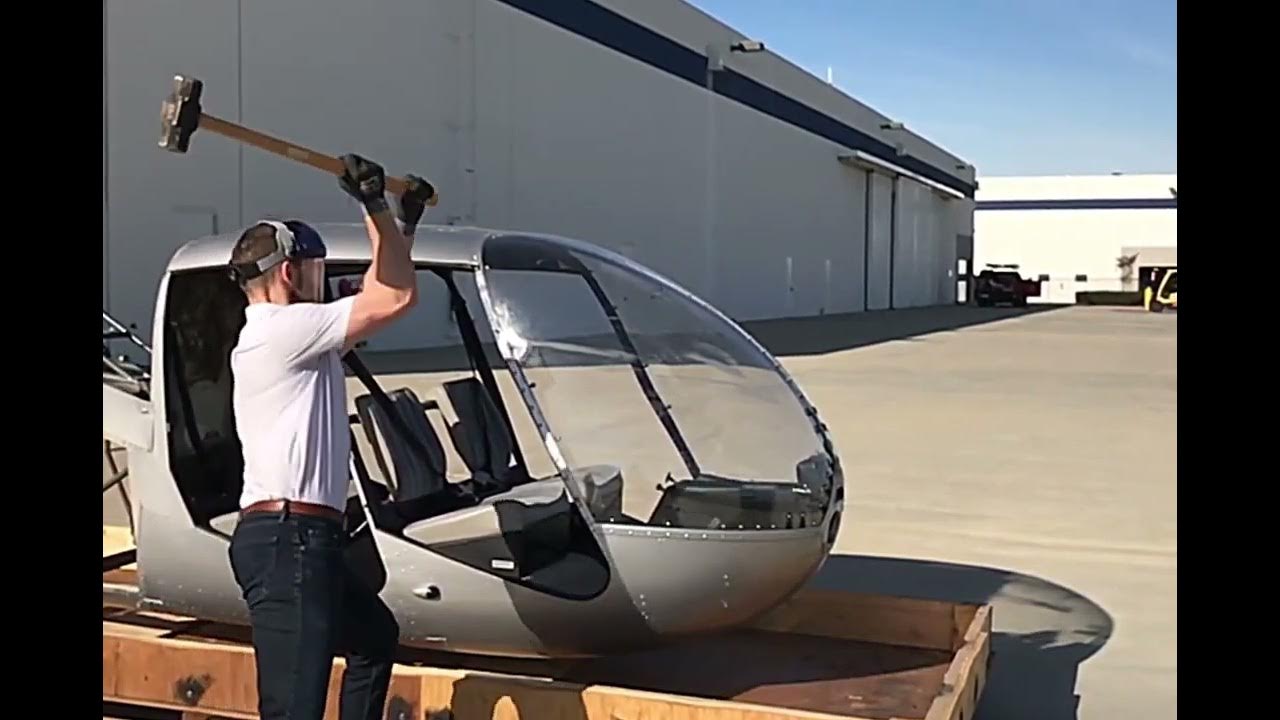 Robinson Helicopter Impact Resistant Windshields Improve Bird Strike Protection R22 R44 R66