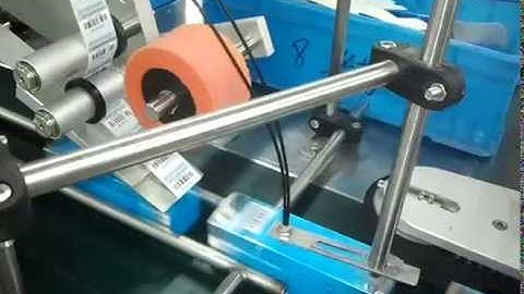 OSM cosmetic boxes labeling machine , label applicator