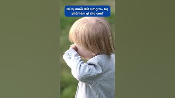 Bé bị muỗi đốt sưng to - Mẹ phải làm gì cho con?