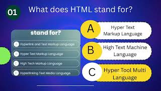 What does HTML stand for