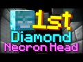 THE FIRST DIAMOND NECRON HEAD ON THE SERVER! (Hypixel Skyblock)