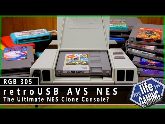 retroUSB AVS NES :: RGB305 / MY LIFE IN GAMING class=