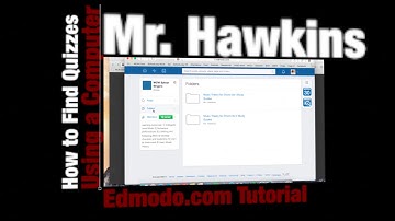Edmodo.com Tutorial:  How do I find my Quizzes on Edmodo.com using a PC/Mac?