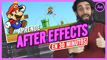 Aprende AFTER EFFECTS desde CERO en 30 MINUTOS · lo MEJOR para PRINCIPIANTES!