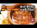 Sri lankan red fish curry   