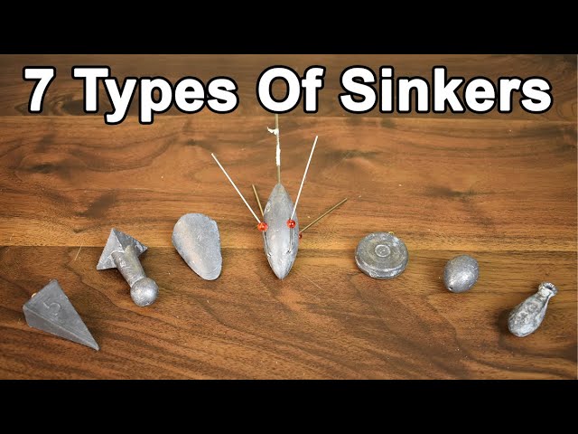 Types of Fishing Sinkers and When to Use Them (underwater video