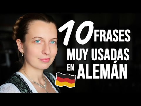 🥨 🇩🇪 APRENDE ALEMÁN CON LAS 10 FRASES MÁS COMUNES y su variantes 🍺 Alemán básico 🇩🇪