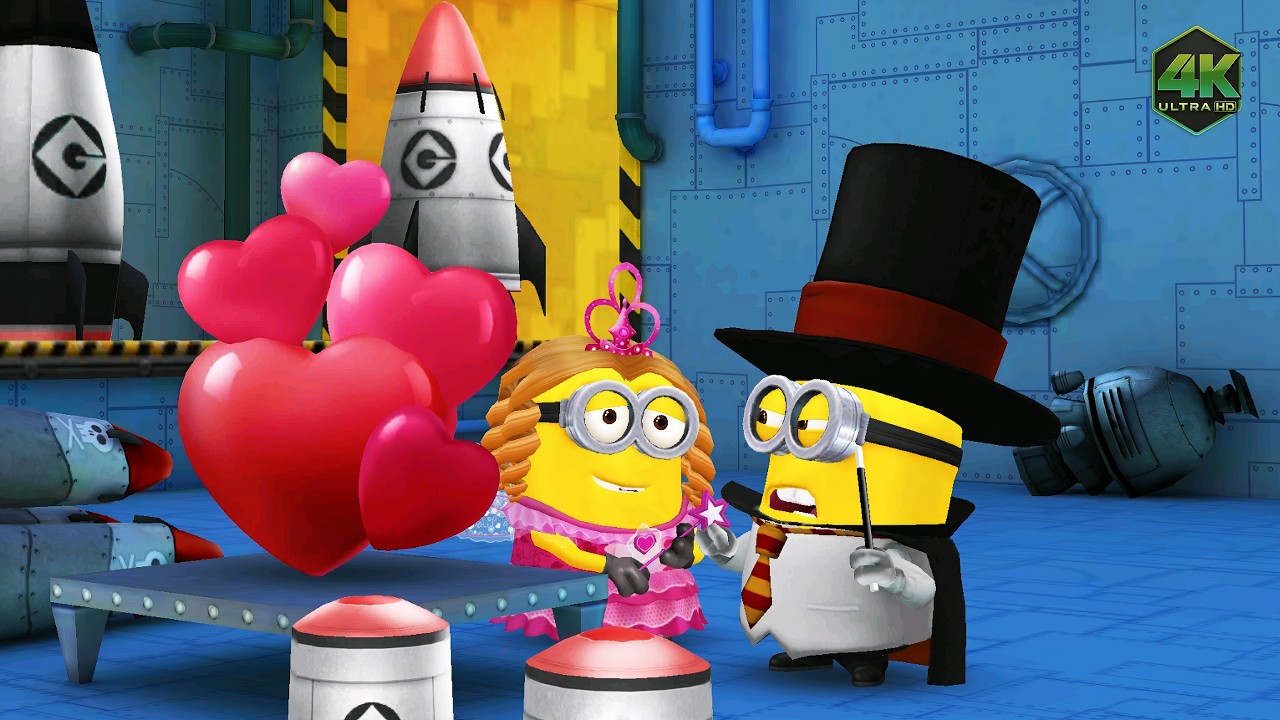 Minion Rush Old Version 🧪 Gru's Lab Full GAMEPLAY  on PC in 4K!🍌