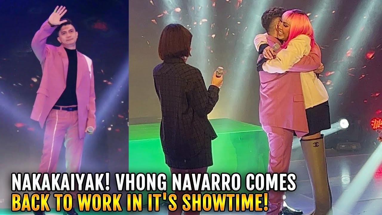 NAKAKAIYAK na PAGBABALIK ni Vhong Navarro sa It's Showtime EMOSYUNAL sina  Vice Ganda Anne Curtis