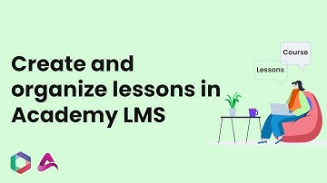 How to create and organize lessons in Academy LMS