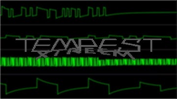"Tempest Xtreem" [Atari 8-bit] Full Soundtrack (Oscilloscope View)