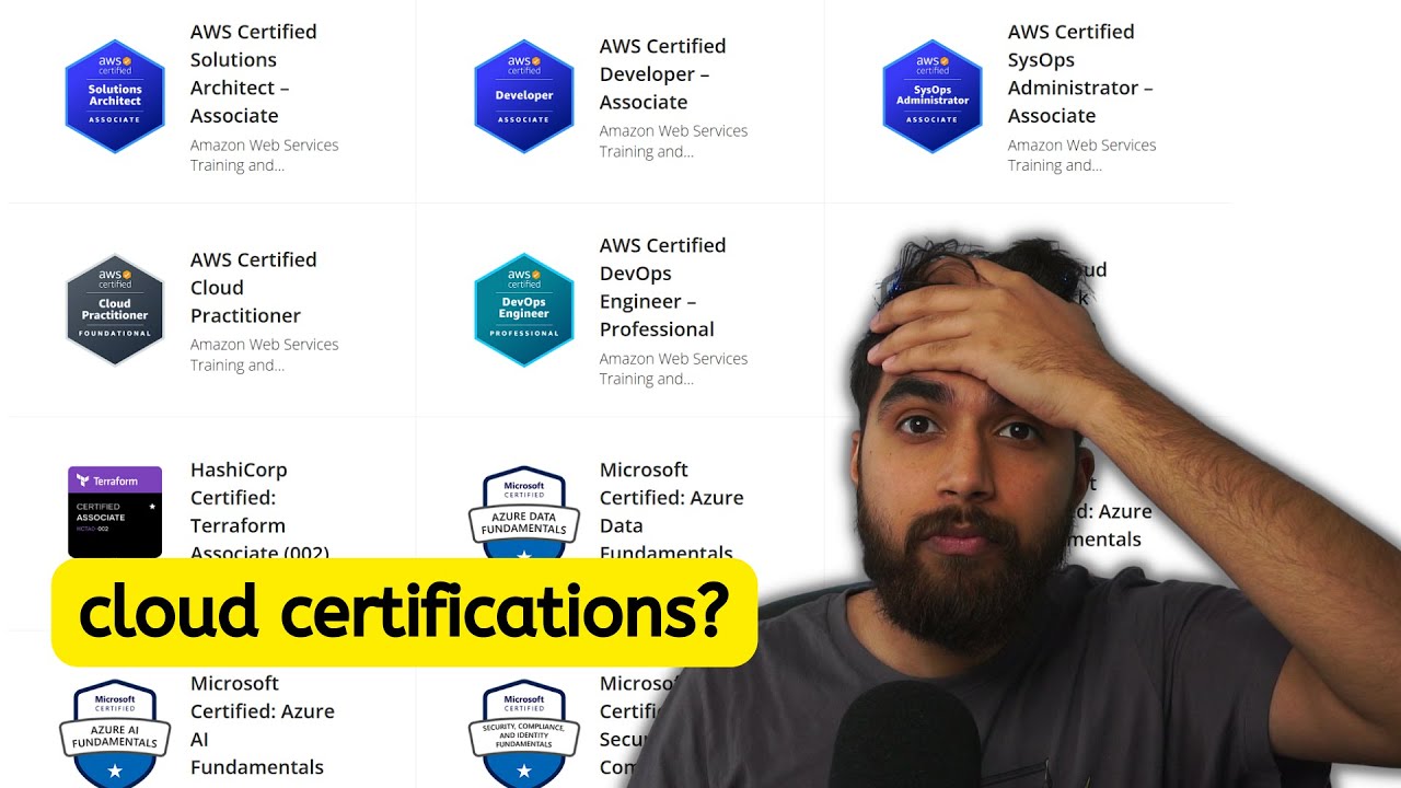 How many Cloud Certifications should you have? - YouTube