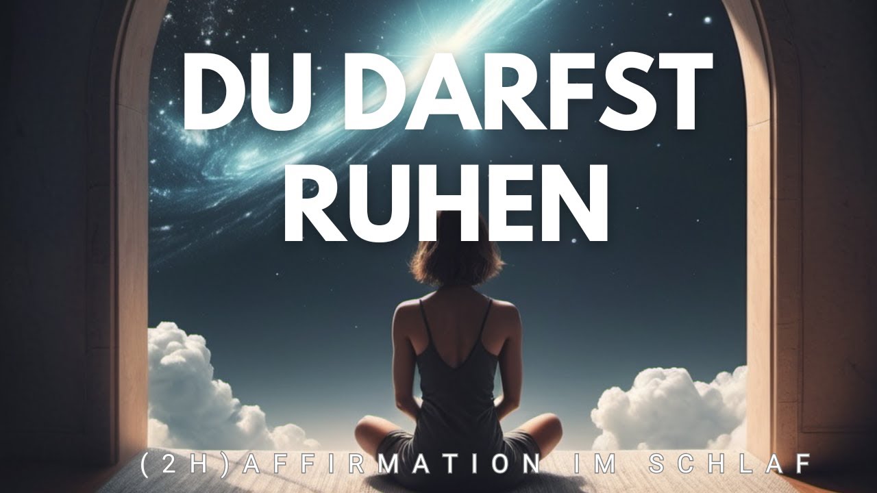 2 Stunden Affirmationen ✨Du darfst ruhen! Trost für schwere Nächte