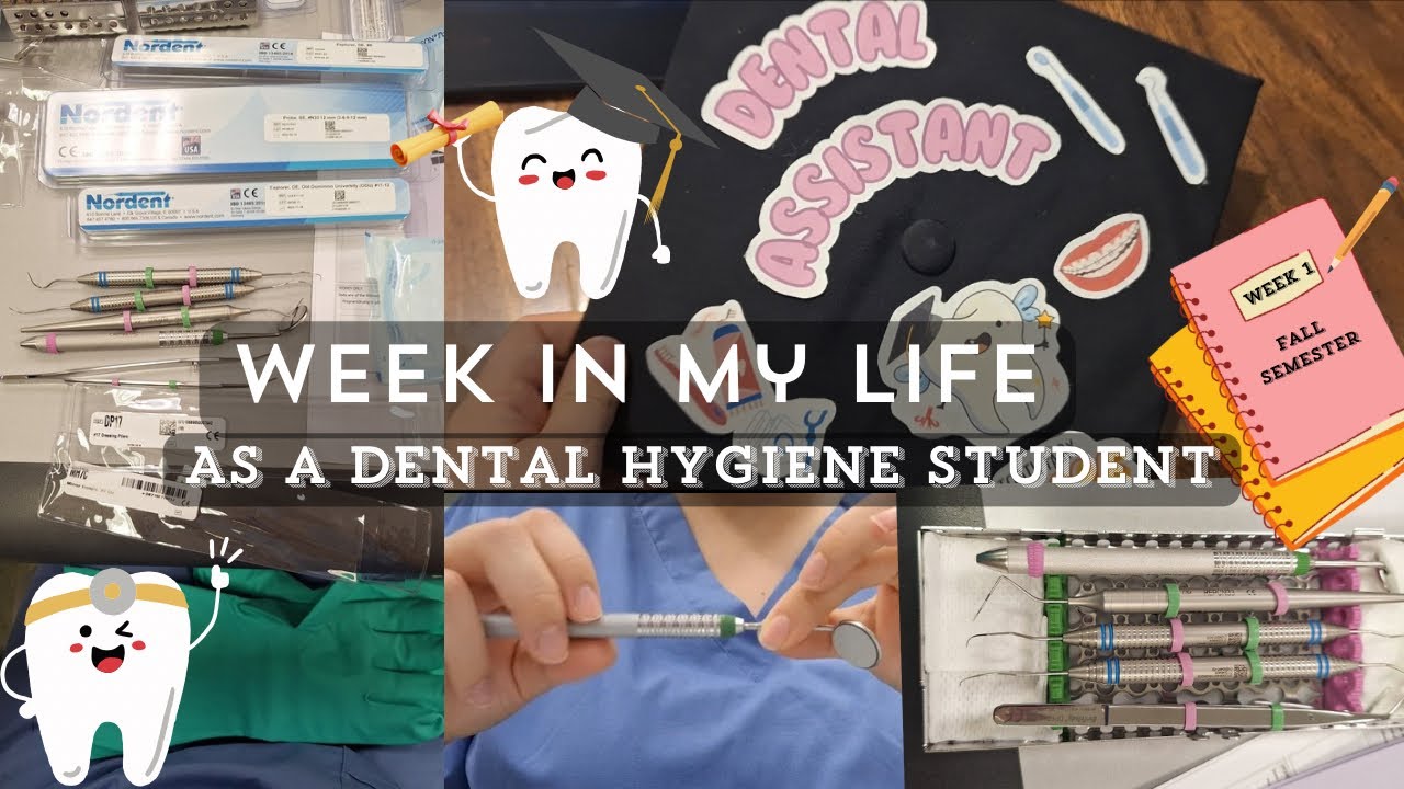 Week in My Life as a Dental Hygiene Student | Fall Semester | Week 1 ...