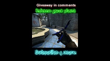 CSGO BEST Post Plant Molotov For Inferno #Shorts Giveaway Link In Description