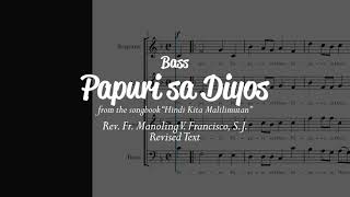 Bass  Papuri Sa Diyos revised Text  Mv Francisco Hindi Kita Malilimutan