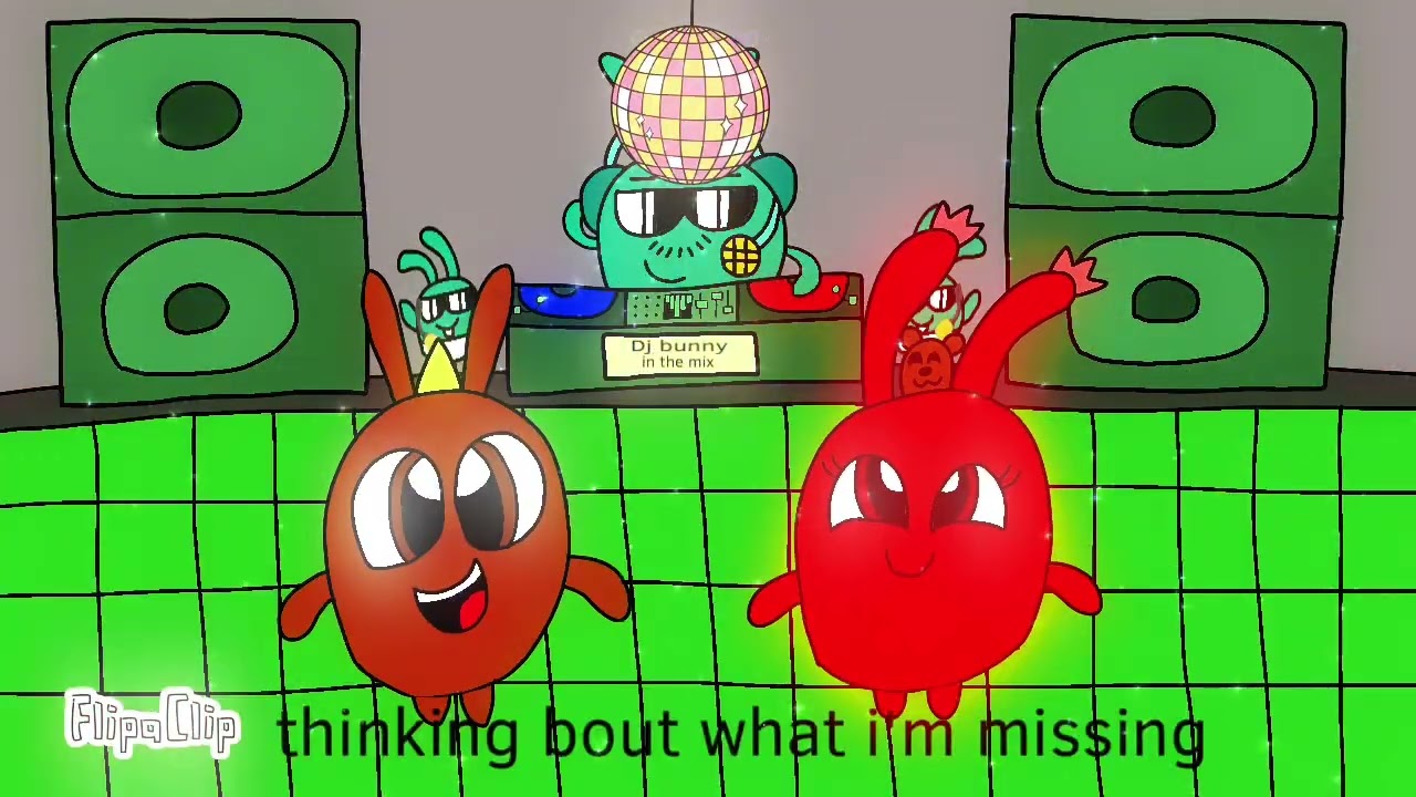 The Sunny Bunnies Dancing To Good Vibrations Music Video Speed Up (Nightcore)