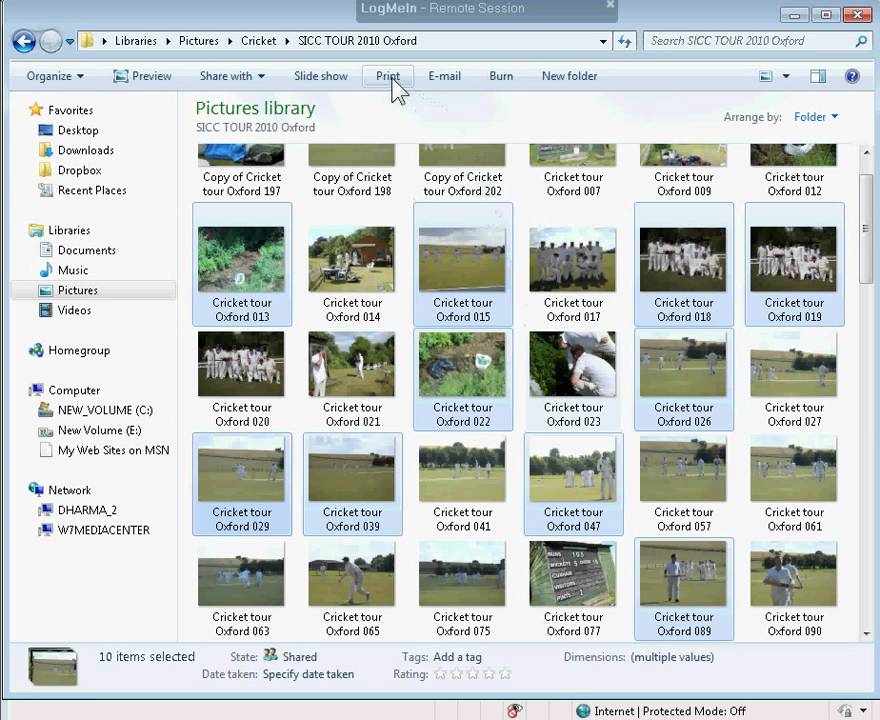 How To Print Multiple Images Selections From A Folder Onto One Page Youtube