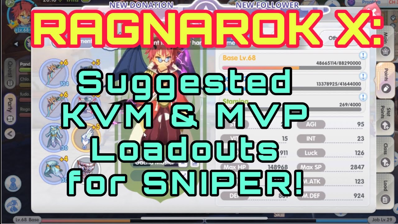 ROX | Updated: SNIPER KVM & MVP Loadouts! UNLI STUN & Semi-Crit/Pen ...