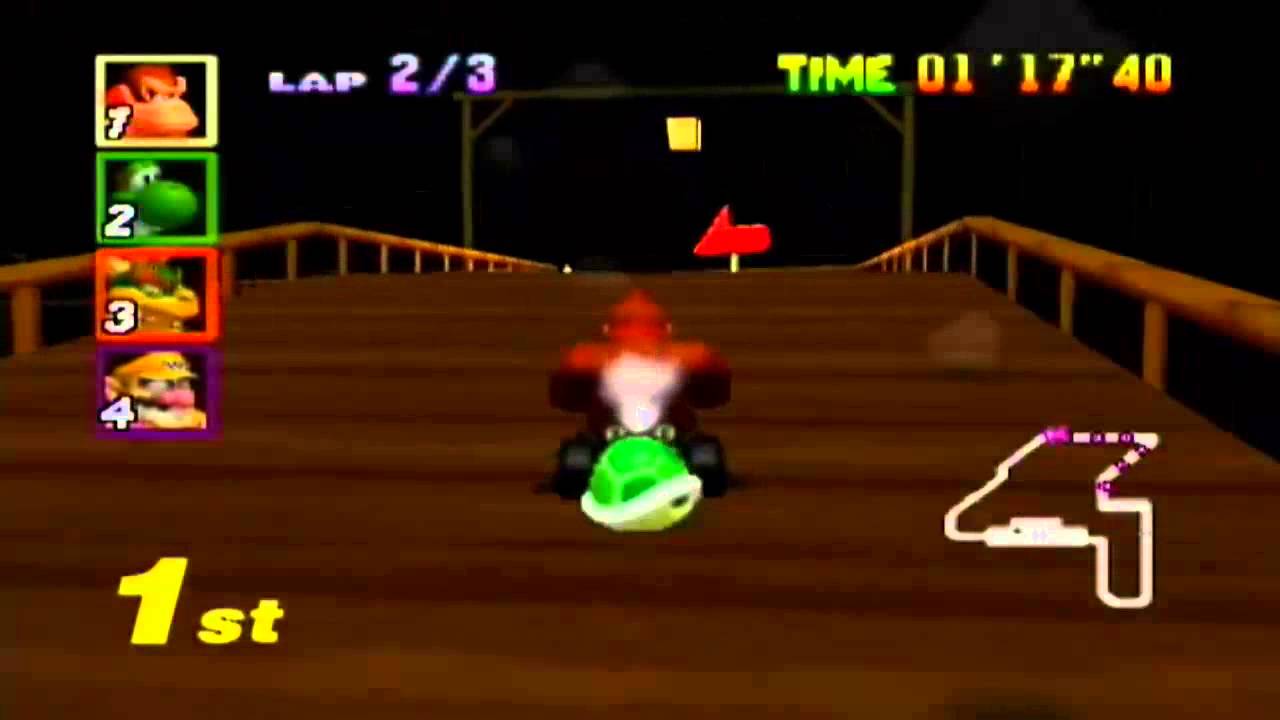 Mario Kart 64 - Banshee Boardwalk