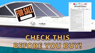 24 THINGS TO LOOK for when buying a used boat  Buyers Guide