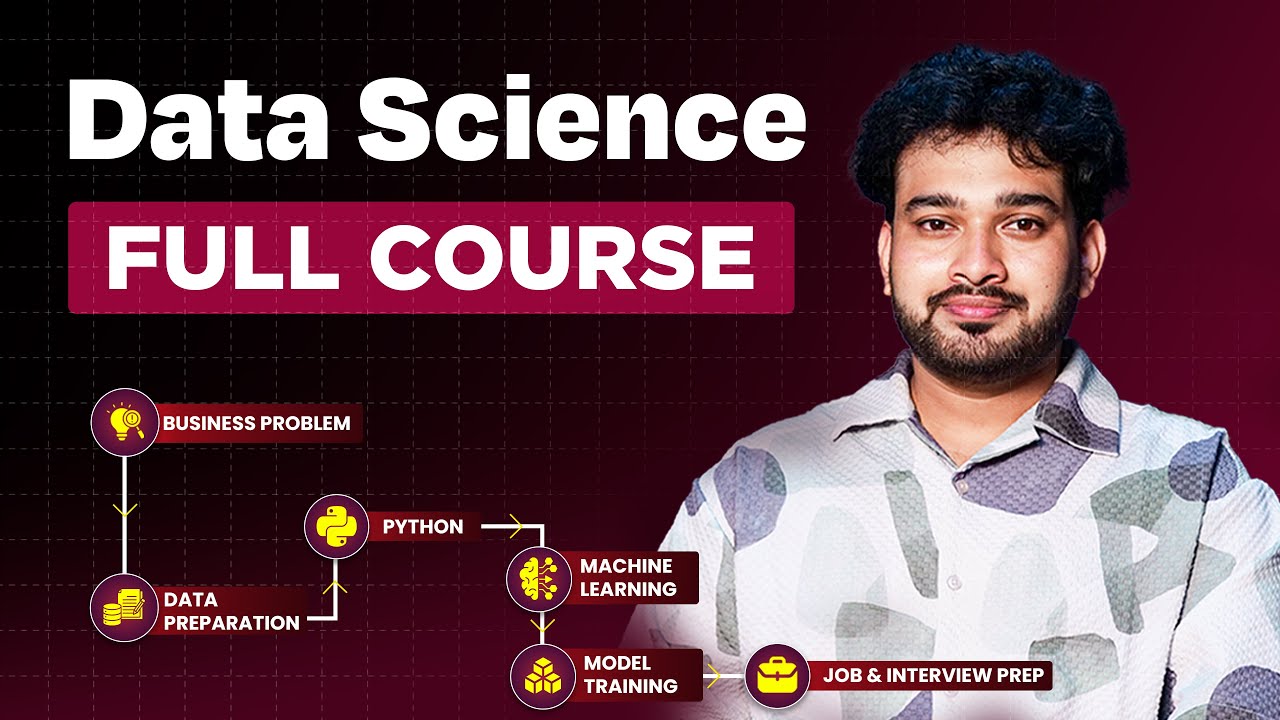 Data Science Full Course (2025) | Data Science Tutorial For Beginners | Intellipaat