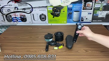 Máy cạo râu Philips series 7000 kèm máy tỉa râu- sản xuất tại Hà Lan