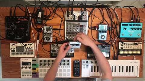 Our Volca Setup: How Is Everything Connected? (2018-06-03)