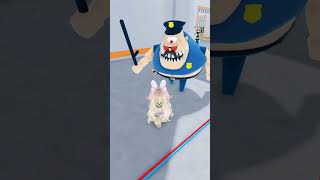 الهروب من الشرطي ابو عين واحدة #روبلوكس #roblox #roblox_games #shorts