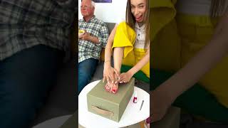 Fake Toe Scare Pranks Grandpa With Missing Toe