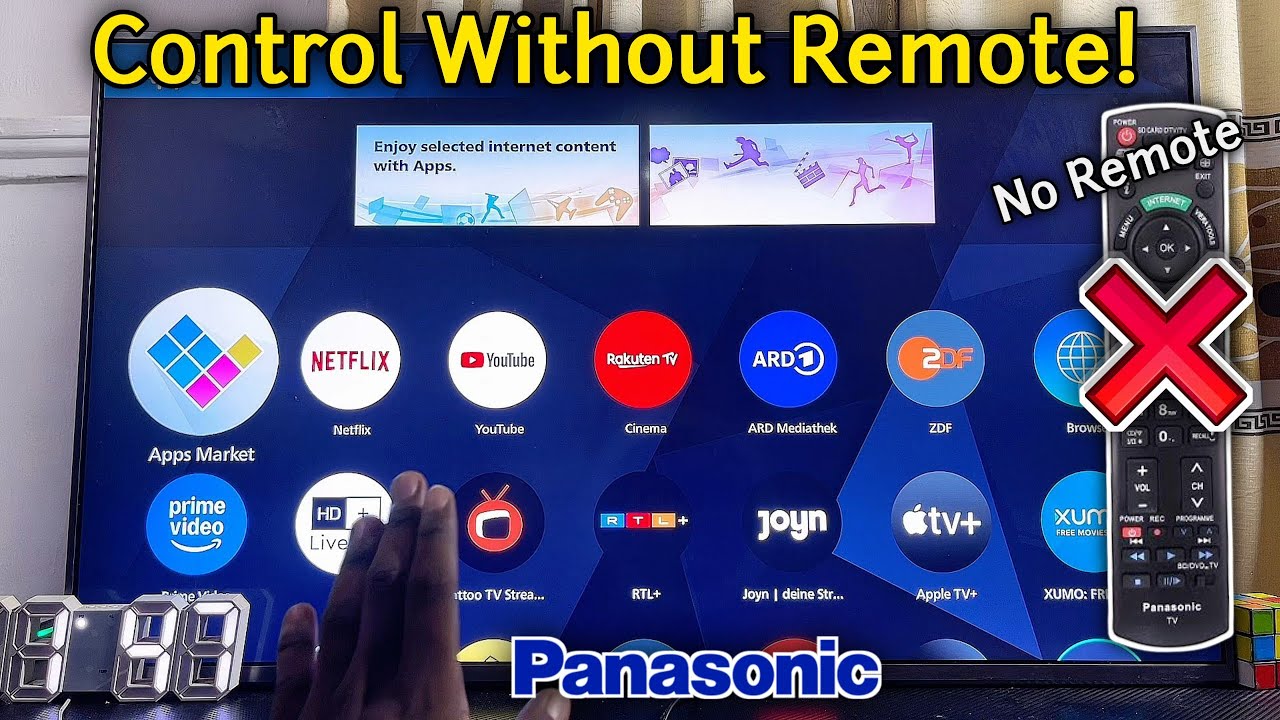 How to Control Panasonic TV without Remote How to Control Panasonic TV without Remote