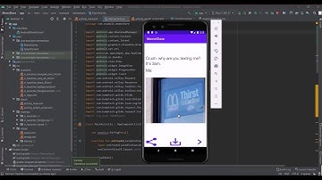 #4 Meme Share App part 4 adding download button and ProgressBar | Meme Share App | Android Studio |