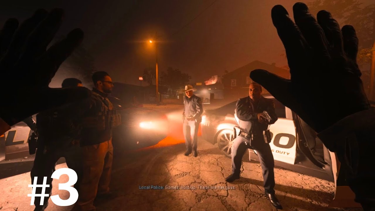 "BODERLINE : COVERT OPERATION" COD MW 2 MISSION 3 