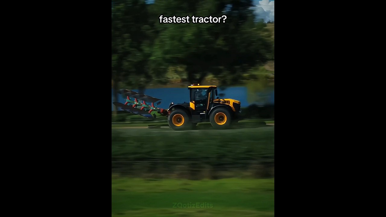 The fastest tractor? 💀