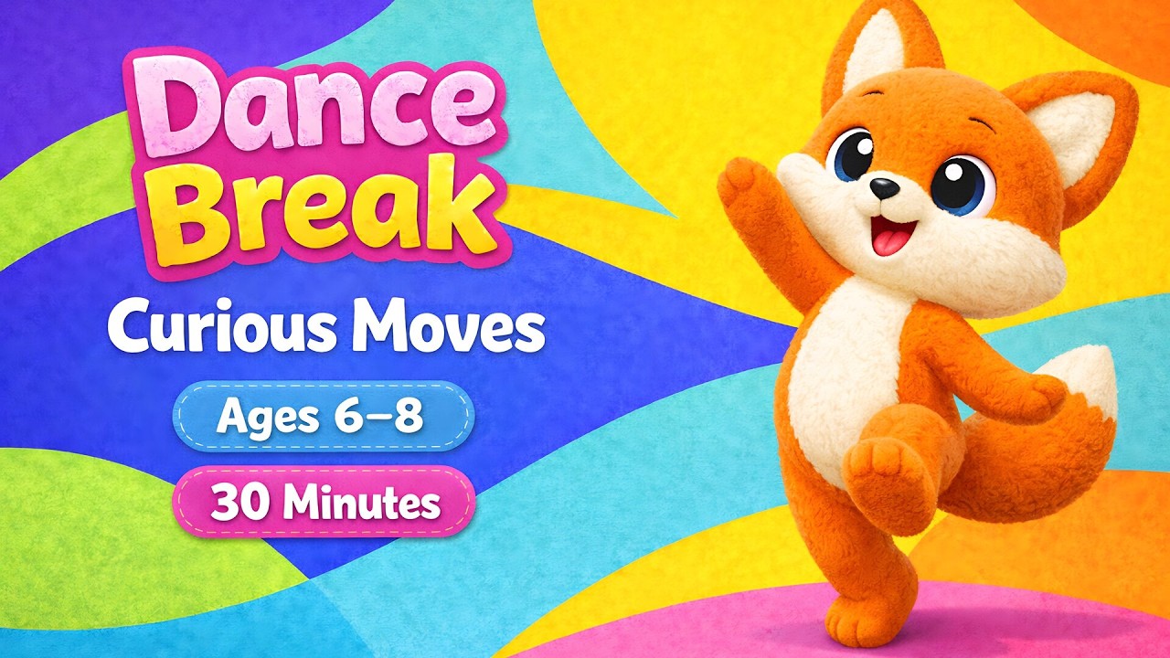 Fox Discovery Dance Music! for Kids | 30 Minutes | Movement Break & Happy Energy (Ages 6–8)