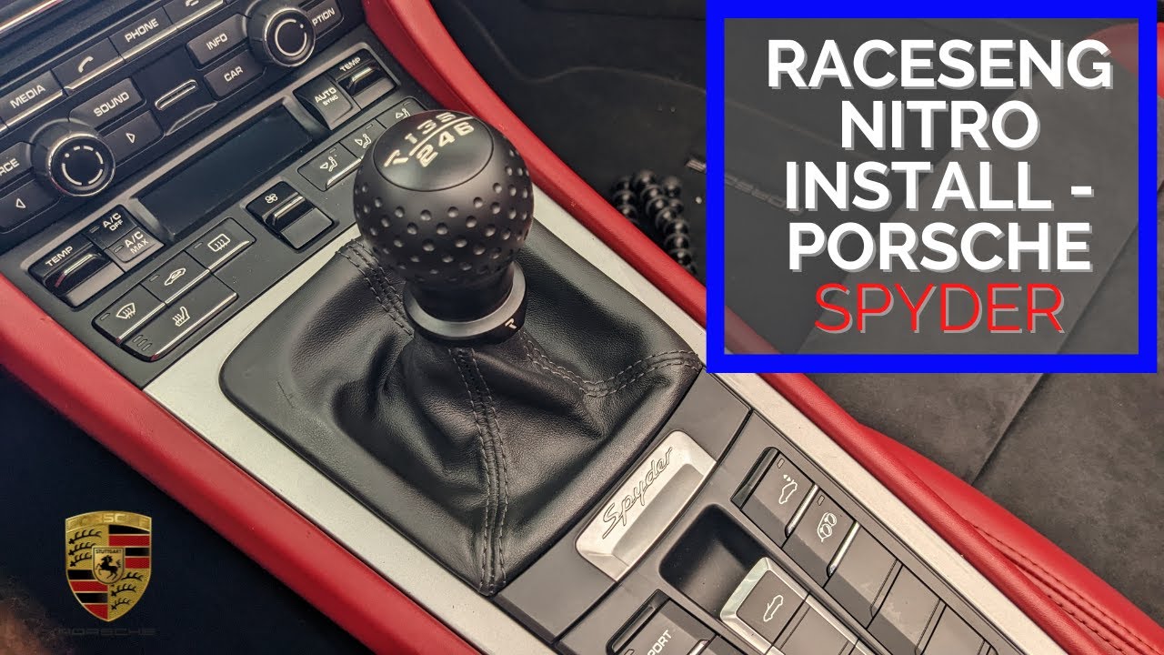 Raceseng Nitro Install and Drive Impressions - Porsche Spyder/Boxster/Cayman