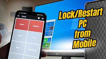 😱 || OMG - Lock, Restart or Shutdown Computer from your Phone