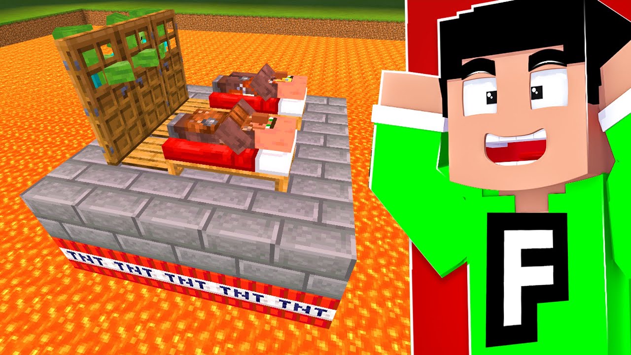 Testing Villagers IQ To See How Dumb They Are in Minecraft!