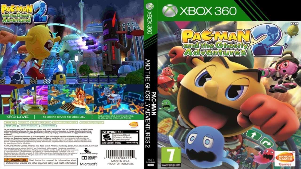 pac man and the ghostly adventures 2 xbox 360