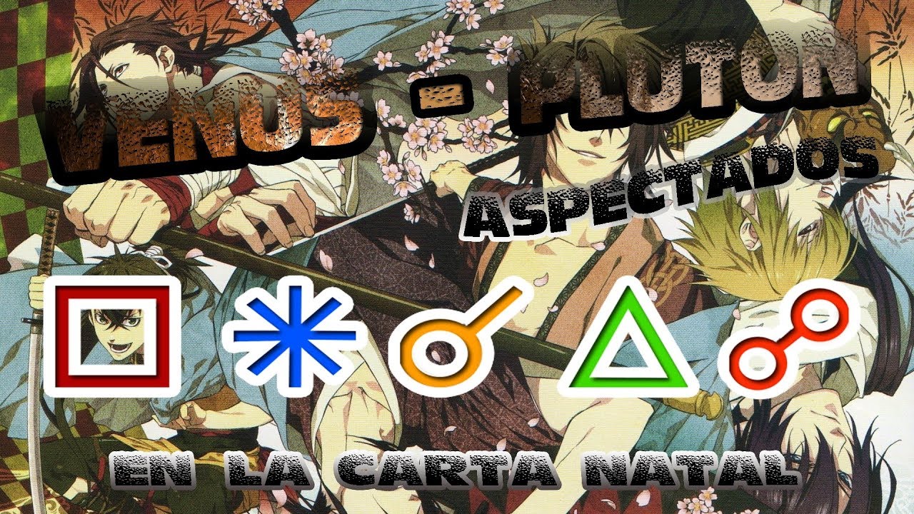 VENUS - PLUTON ASPECTADOS EN LA CARTA NATAL | *** ZOMBIE OMG! ***