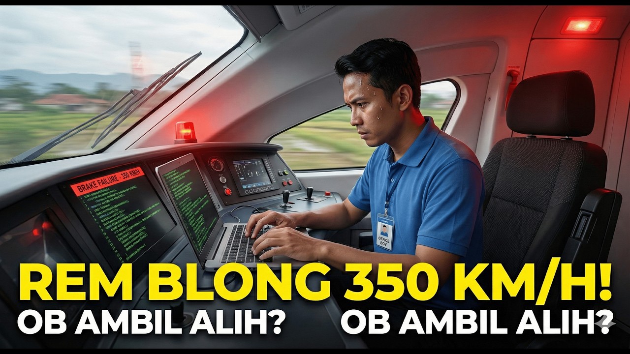 DIHINA KERJA LELET!! OB Ini Ternyata Hacker Legendaris yang Selamatkan Kereta Cepat 400 KM/Jam!
