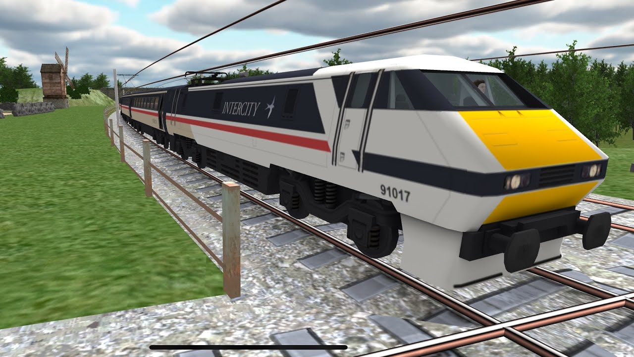 Random Train Trying the intercity in a random train simulator #shorts - YouTube