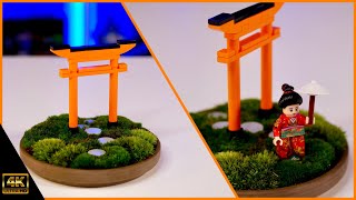 Mini Moos Garten mit Klemmbausteinen DIY