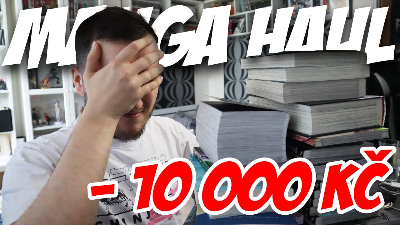 Utratil jsem 10 000 KČ za mangu | Manga Haul +45 Vol. |
