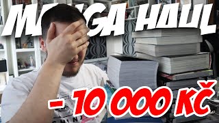 Utratil jsem 10 000 KČ za mangu | Manga Haul +45 Vol. |