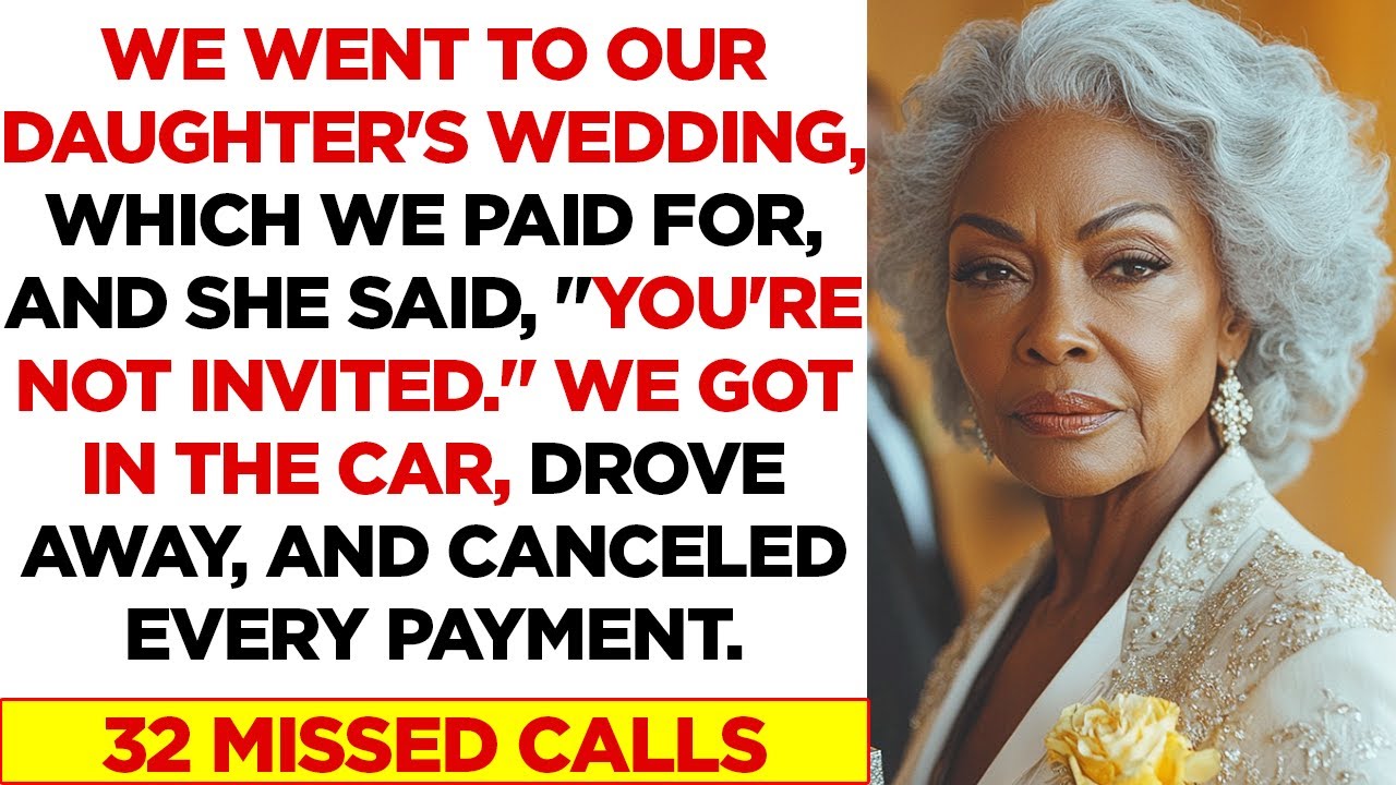 My daughter banned us from her wedding - so we ended it live | family drama story