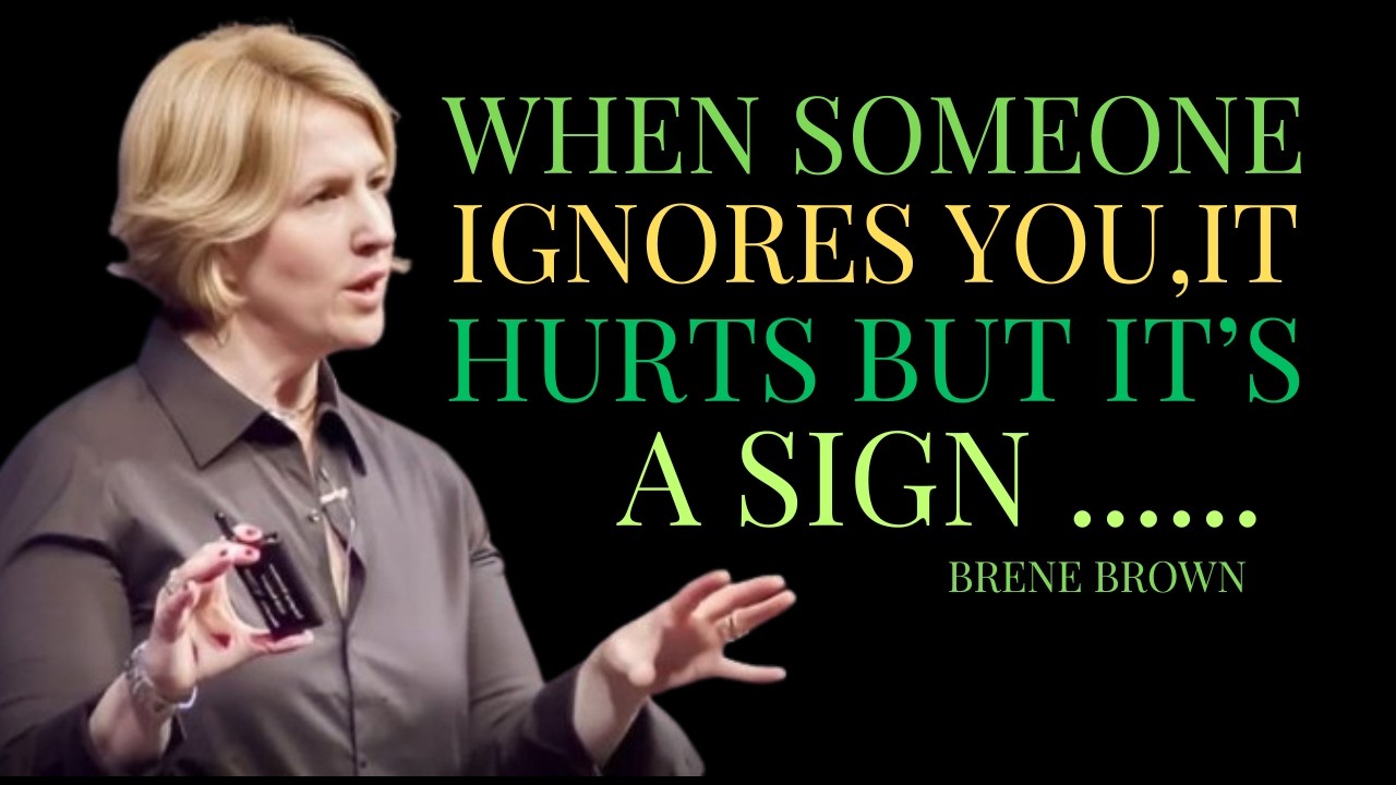 Когда тебя игнорируют, это больно, но это знак | БРЕНЕ БРАУН, ЛУЧШАЯ РЕЧЬ