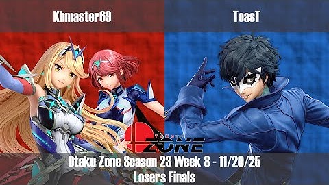 OZone23W8 - LF - Khmaster69 [Pyra/Mythra] vs ToasT [Joker + Roy]